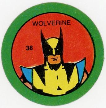 1980 Terrabusi Marvel Comics Superhero (Spain) - Pogs #38 Wolverine Front