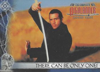 2003 Rittenhouse The Complete Highlander (TV) - Promos #P3 Sword Down Front