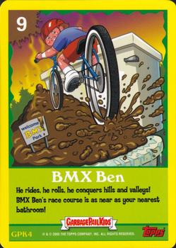 2005 Topps Garbage Pail Kids All-New Series 4 - Game Cards #GPK4 BMX Ben Front