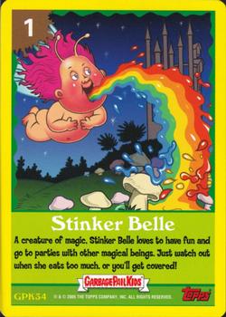 2005 Topps Garbage Pail Kids All-New Series 4 - Game Cards #GPK34 Stinker Belle Front