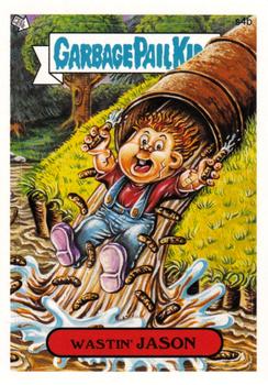 2005 Topps Garbage Pail Kids All-New Series 4 - Scratch 'n Stink Stickers #s4b Wastin' Jason Front