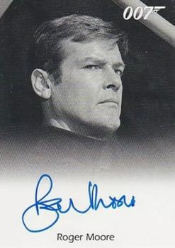 2012 Rittenhouse James Bond 50th Anniversary Series 2 - Full Bleed Autographs #NNO Roger Moore / James Bond Front