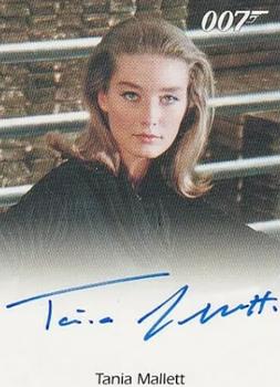 2012 Rittenhouse James Bond 50th Anniversary Series 2 - Full Bleed Autographs #NNO Tania Mallet Front