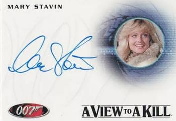 2012 Rittenhouse James Bond 50th Anniversary Series 2 - 40th Anniversary Autographs #A196 Mary Stavin Front