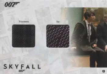 2013 Rittenhouse James Bond Autographs & Relics - Relics Dual #SDC3 Ben Whishaw Front