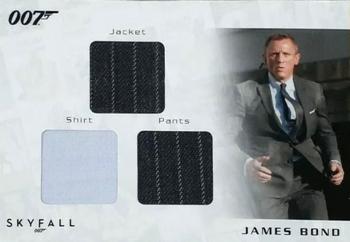 2013 Rittenhouse James Bond Autographs & Relics - Relics Triple #STC4 James Bond Pants, Jacket, Shirt Front