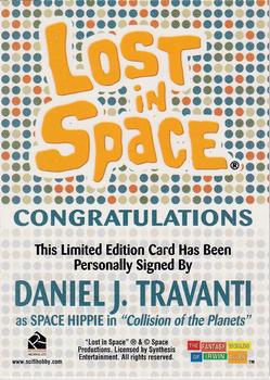 2005 Rittenhouse The Complete Lost in Space - Limited Edition Signatures Guest Cast #NNO Daniel J. Travanti Back