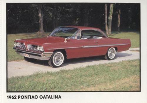1989 Muscle Cars #2 1962 Pontiac Catalina Front