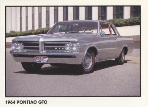 1989 Muscle Cars #3 1964 Pontiac GTO Front