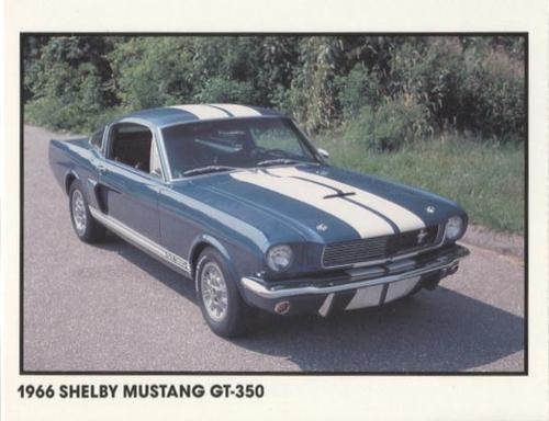 1989 Muscle Cars #5 1966 Shelby Mustang GT-350 Front