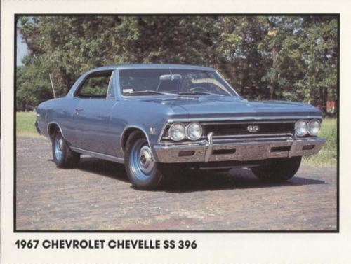 1989 Muscle Cars #6 1967 Chevolet Chevelle SS 396 Front