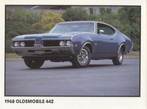 1989 Muscle Cars #9 1968 Oldsmobile 442 Front