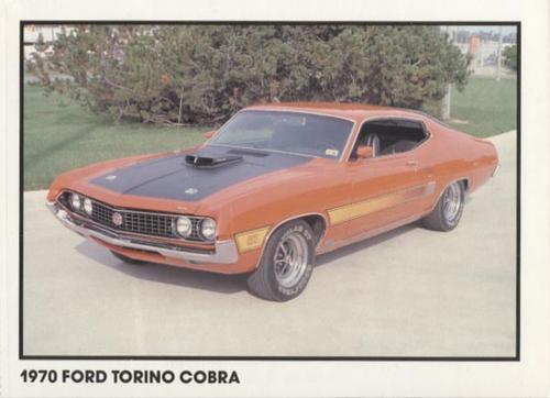 1989 Muscle Cars #25 1970 Ford Torino Cobra Front