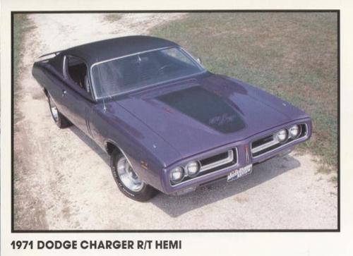 1989 Muscle Cars #27 1971 Dodge Charger R/T HEMI Front