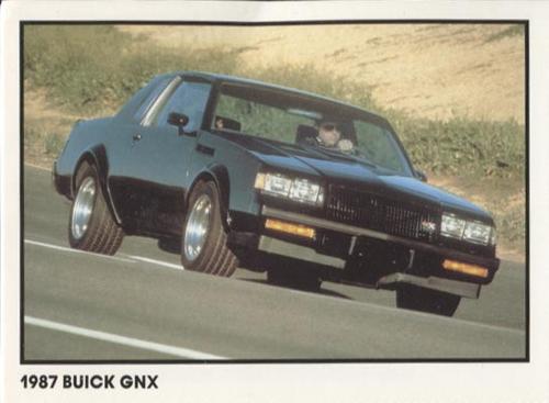 1989 Muscle Cars #30 1987 Buick GNX Front