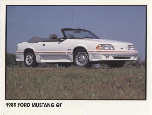 1989 Muscle Cars #32 1989 Ford Mustang GT Front