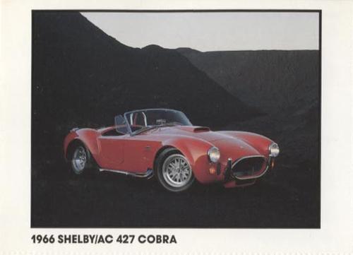 1989 Checkerboard Press Sports Car #3 1966 Shelby AC 427 Cobra Front