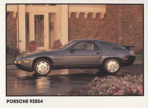 1989 Checkerboard Press Sports Car #30 Porsche 928S4 Front