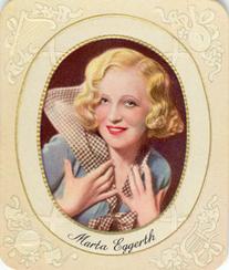 1934 Kurmark Moderne Schonheitsgalarie Series 1 (Garbaty) #7 Marta Eggerth Front