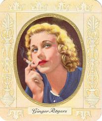 1934 Kurmark Moderne Schonheitsgalarie Series 1 (Garbaty) #80 Ginger Rogers Front