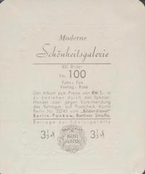 1934 Kurmark Moderne Schonheitsgalarie Series 1 (Garbaty) #100 Clara Bow Back