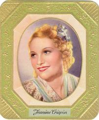 1934 Kurmark Moderne Schonheitsgalarie Series 1 (Garbaty) #108 Jeanine Crispin Front