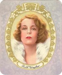1934 Kurmark Moderne Schonheitsgalarie Series 1 (Garbaty) #253 Ruth Weyher Front
