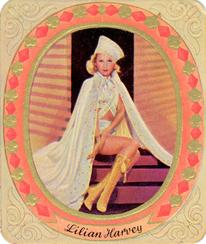 1934 Kurmark Moderne Schonheitsgalarie Series 2 (Garbaty) #24 Lilian Harvey Front