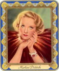 1934 Kurmark Moderne Schonheitsgalarie Series 2 (Garbaty) #57 Marlene Dietrich Front