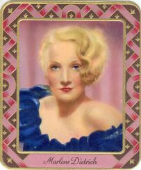 1934 Kurmark Moderne Schonheitsgalarie Series 2 (Garbaty) #63 Marlene Dietrich Front