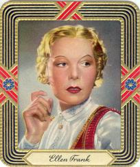 1934 Kurmark Moderne Schonheitsgalarie Series 2 (Garbaty) #103 Ellen Frank Front