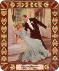 1934 Kurmark Moderne Schonheitsgalarie Series 2 (Garbaty) #124 Ginger Rogers / Fred Astaire Front