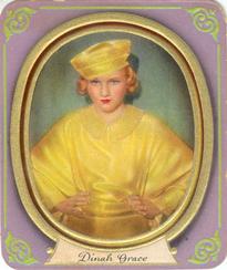 1934 Kurmark Moderne Schonheitsgalarie Series 2 (Garbaty) #163 Dinah Grace Front