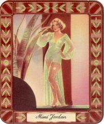 1934 Kurmark Moderne Schonheitsgalarie Series 2 (Garbaty) #207 Mimi Jordan Front