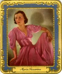 1934 Kurmark Moderne Schonheitsgalarie Series 2 (Garbaty) #219 Maria Sazarina Front