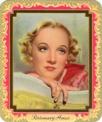 1934 Kurmark Moderne Schonheitsgalarie Series 2 (Garbaty) #242 Rosemary Ames Front