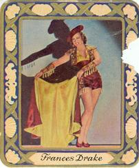 1934 Kurmark Moderne Schonheitsgalarie Series 2 (Garbaty) #252 Frances Drake Front