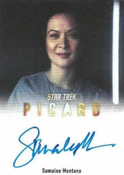 2021 Rittenhouse Star Trek: Picard Season One - Autographs (Full Bleed Design) #A19 Sumalee Montano Front