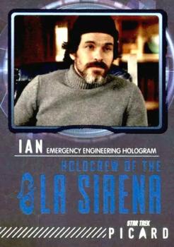 2021 Rittenhouse Star Trek: Picard Season One - Holocrew of La Sirena #H4 Emergency Engineering Hologram Front