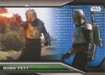 2021 Topps Star Wars Bounty Hunters #B1-10 Boba Fett Front