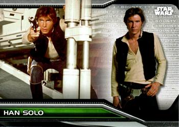 2021 Topps Star Wars Bounty Hunters #B1-16 Han Solo Front