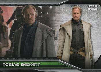 2021 Topps Star Wars Bounty Hunters #B1-39 Tobias Beckett Front