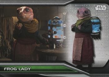 2021 Topps Star Wars Bounty Hunters #B1-64 Frog Lady Front