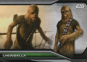 2021 Topps Star Wars Bounty Hunters #B1-76 Chewbacca Front
