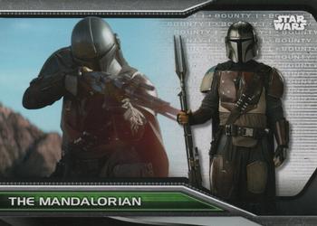 2021 Topps Star Wars Bounty Hunters #B1-95 The Mandalorian Front