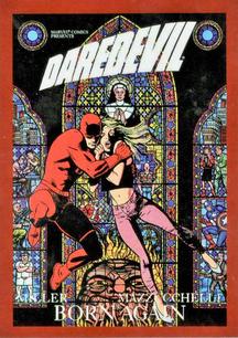 2020 Panini Marvel 80 Years Stickers #90 Daredevil: Born Again Front