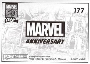 2020 Panini Marvel 80 Years Stickers #177 Kelly Back