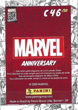 2020 Panini Marvel 80 Years Stickers - Trading Cards #C46 Kang Back