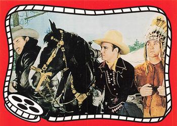 1993 SMKW Riders of the Silver Screen #58 Smiley Burnette Front