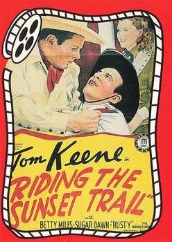 1993 SMKW Riders of the Silver Screen #144 Tom Keene Front